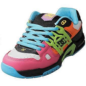 DC Shoes At-2 heren skate sneakers in zwart-multicolor