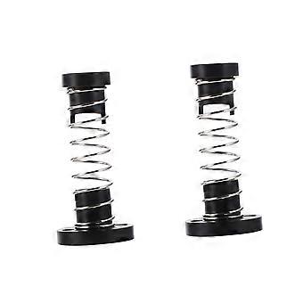 POM- en metalen schroefmoer voor 3D-printerdraad, 2-delige set, 4,5*2,3 cm, zwart