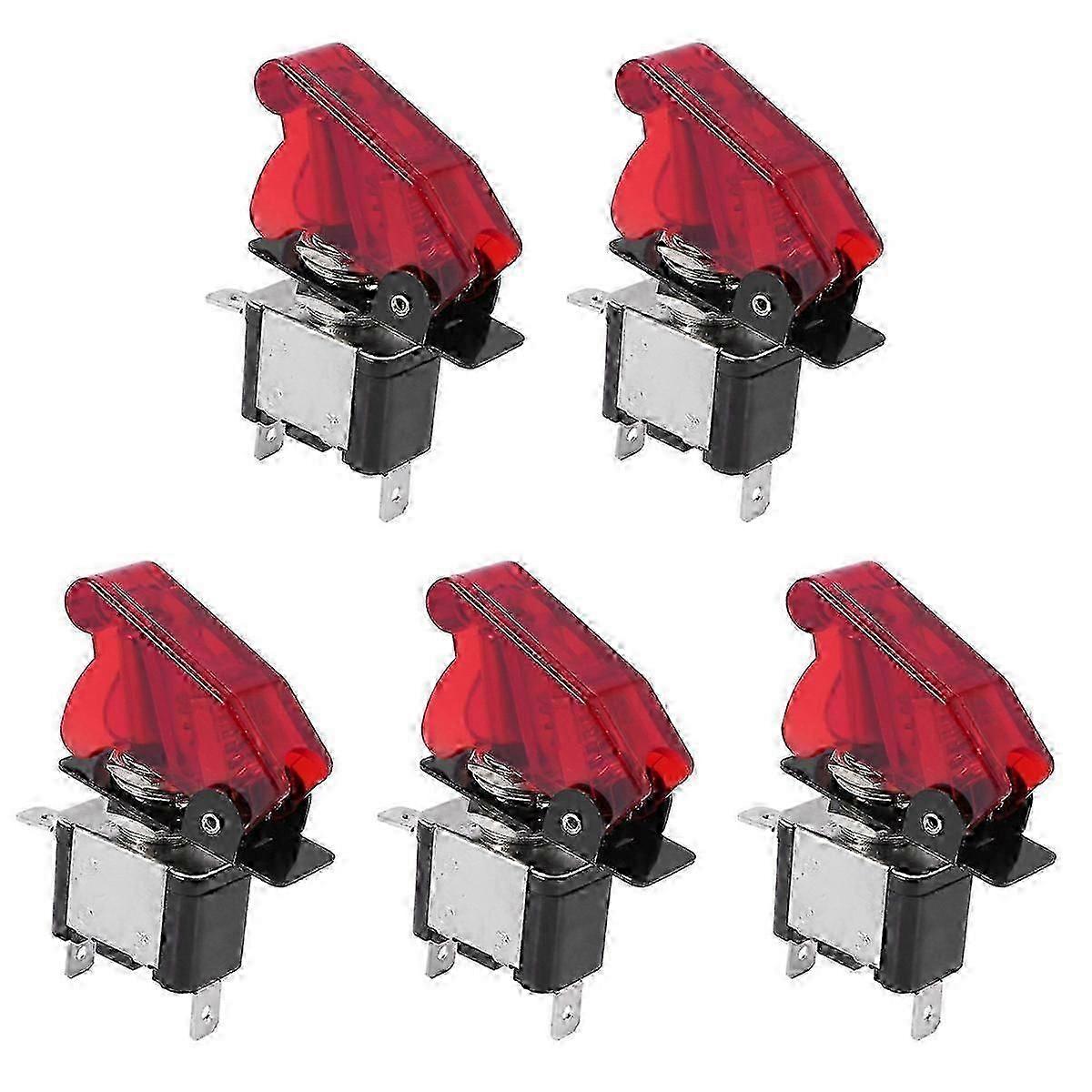 12V 20A LED Light SPST Toggle Rocker Switch Control On/Off 2Pins