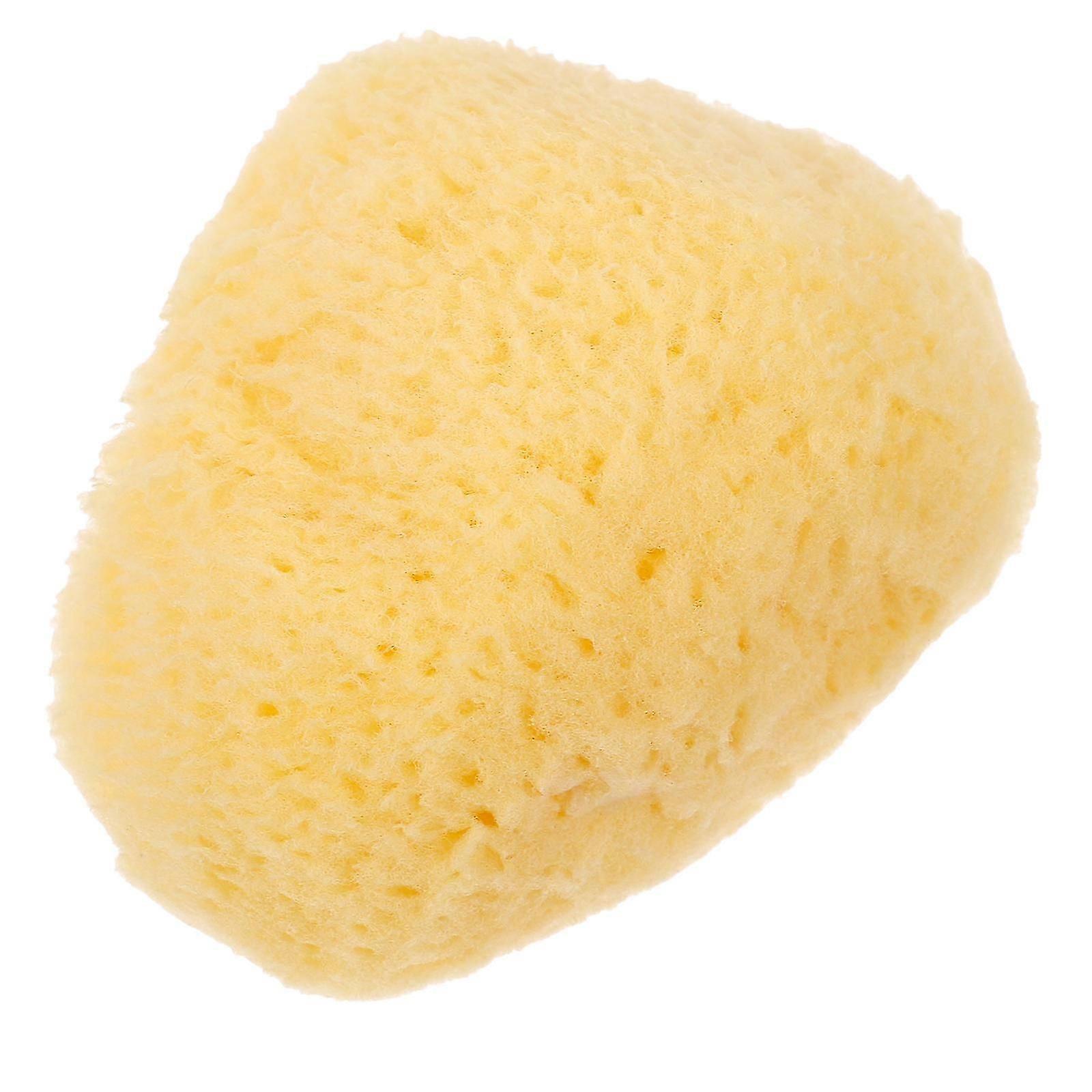 Facial Sponge for Face Cleansing Yellow Imported Sponge Soft Texture