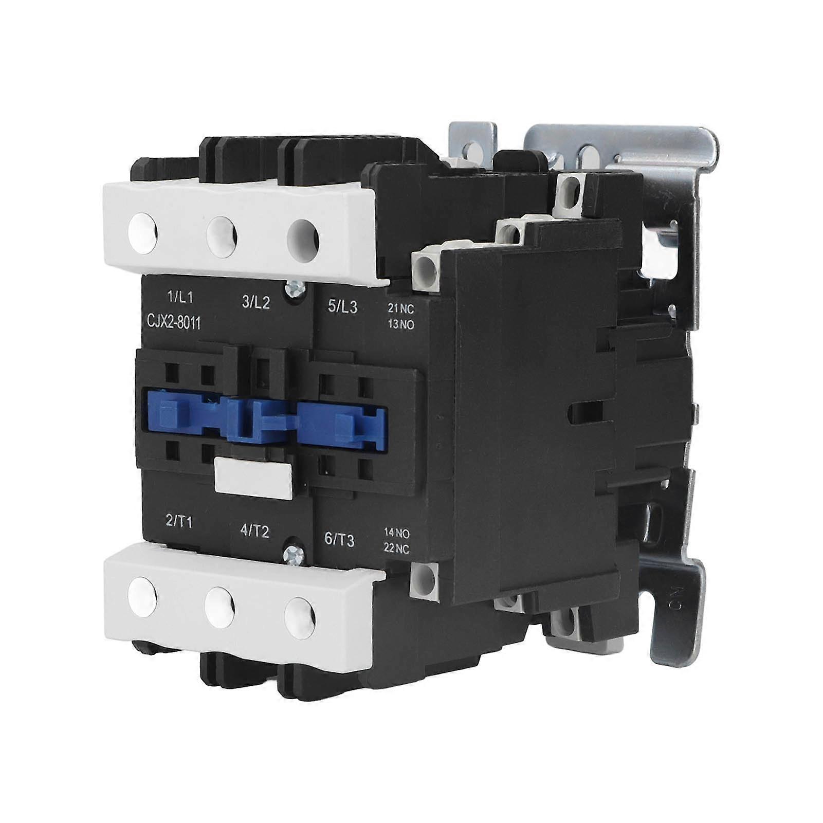 AC Contactor 3 Pole Circuit Load Control Switch Controller  80A for Power Supply
