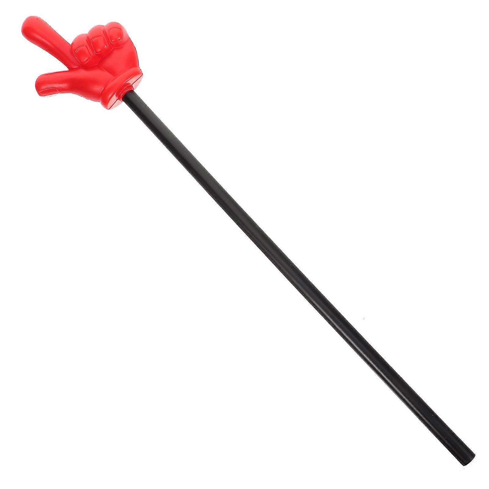Red Finger Stick Hand Pointer for Party Use Gesture Prop for Dance