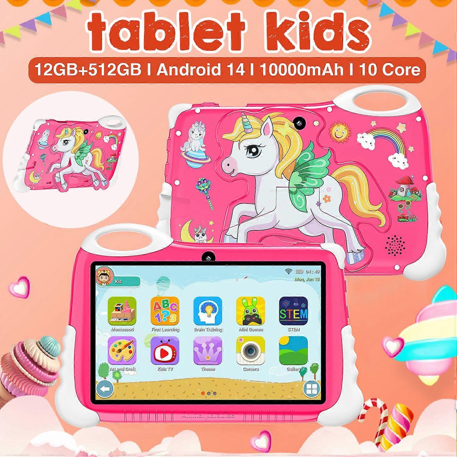 7.1-Inch Unicorn Tablet  Android-Based Children'S Learning Tablet