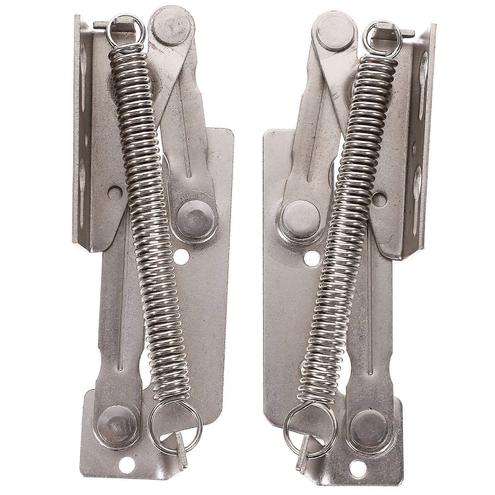 1 Pair Lift And Up Hinge Spring Loaded Hinge Lid Support Locking Hinge Support