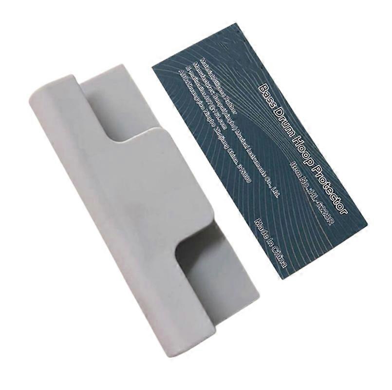 Thickened Silicone Bass Drum Hoop Protector for Drum Kit