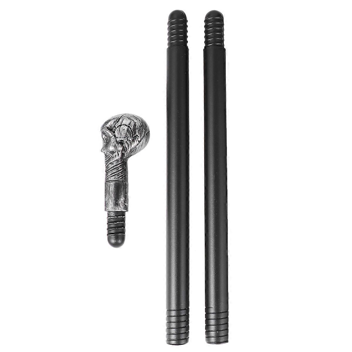 Creative Skull Pattern Scepter Plastic Party Mace Decorative Performance Props