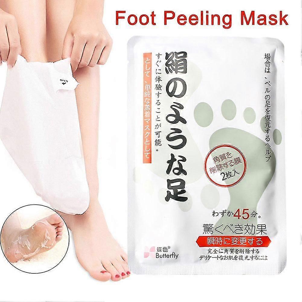 2 çift Japonya Ayak Peeling Maskesi