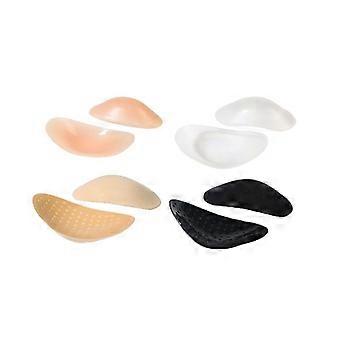 4 Pairs Soft Silicone Shoulder Push-up Pads Adhesive Anti-slip Shoulder Enhancers