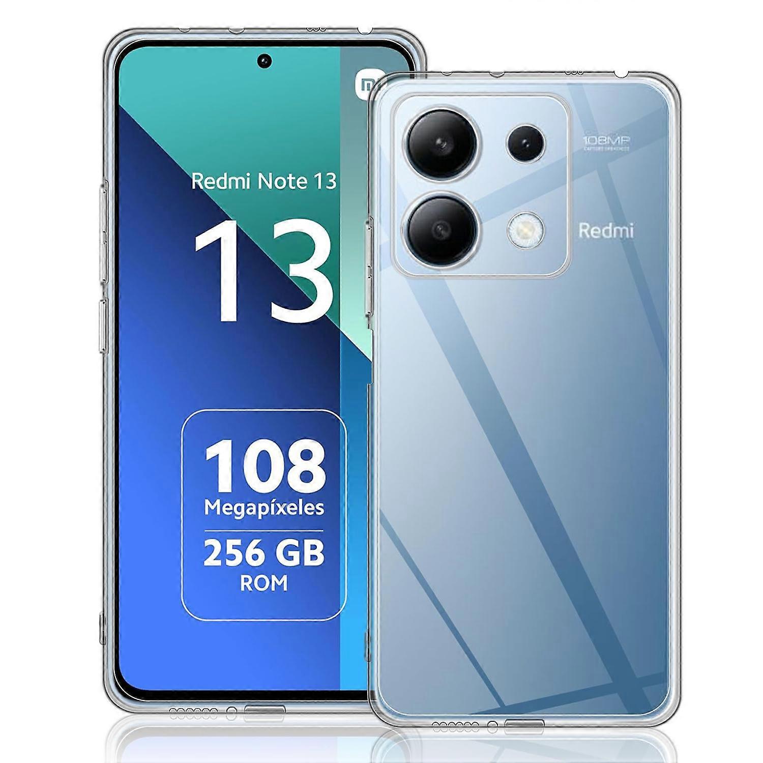 For Xiaomi Redmi Note 13 Silicone Protective Transparent Phone Case Cover TPU Thin