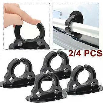 4 Pcs Kayak Paddle Storage Holder Plastic Oar Keeper Clips for Canoe Rowing Inflatable Rubber Boat