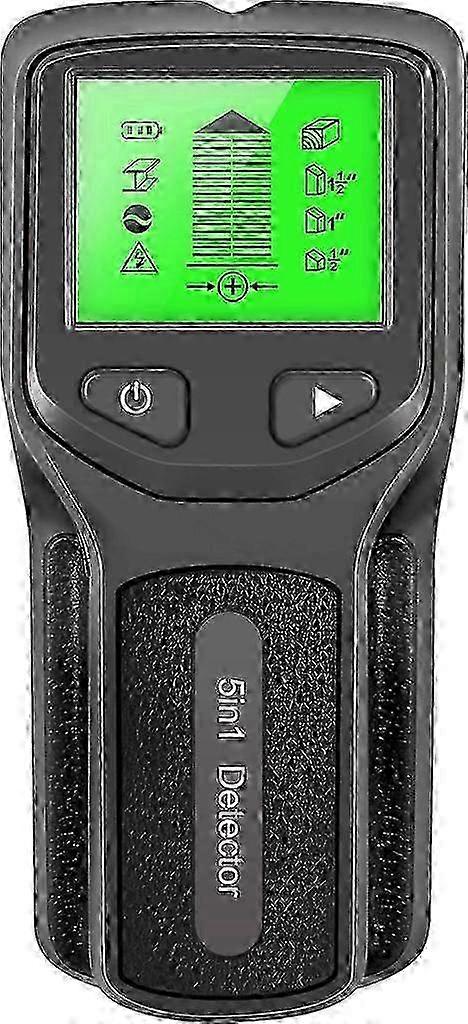 5 in 1 Multi-Purpose Probe Precise Positioning Ergonomic Design Handheld Wire Scanner - Black