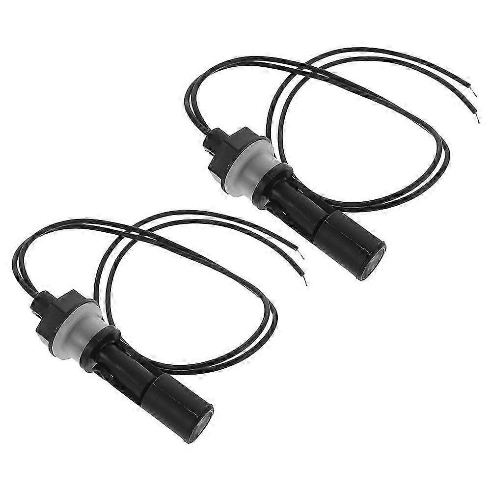 Horizontal Float Switch for Water Level Control 2Pcs Side Mounted ABS Sensor