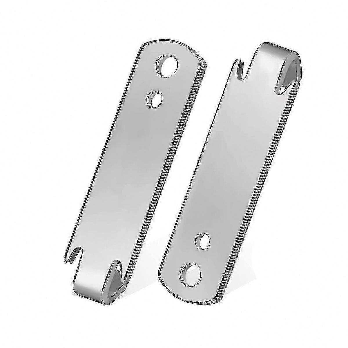Galvanized Iron Two-Hole Mounting Bracket, Rust-Proof, Durable and Reliable Hardware