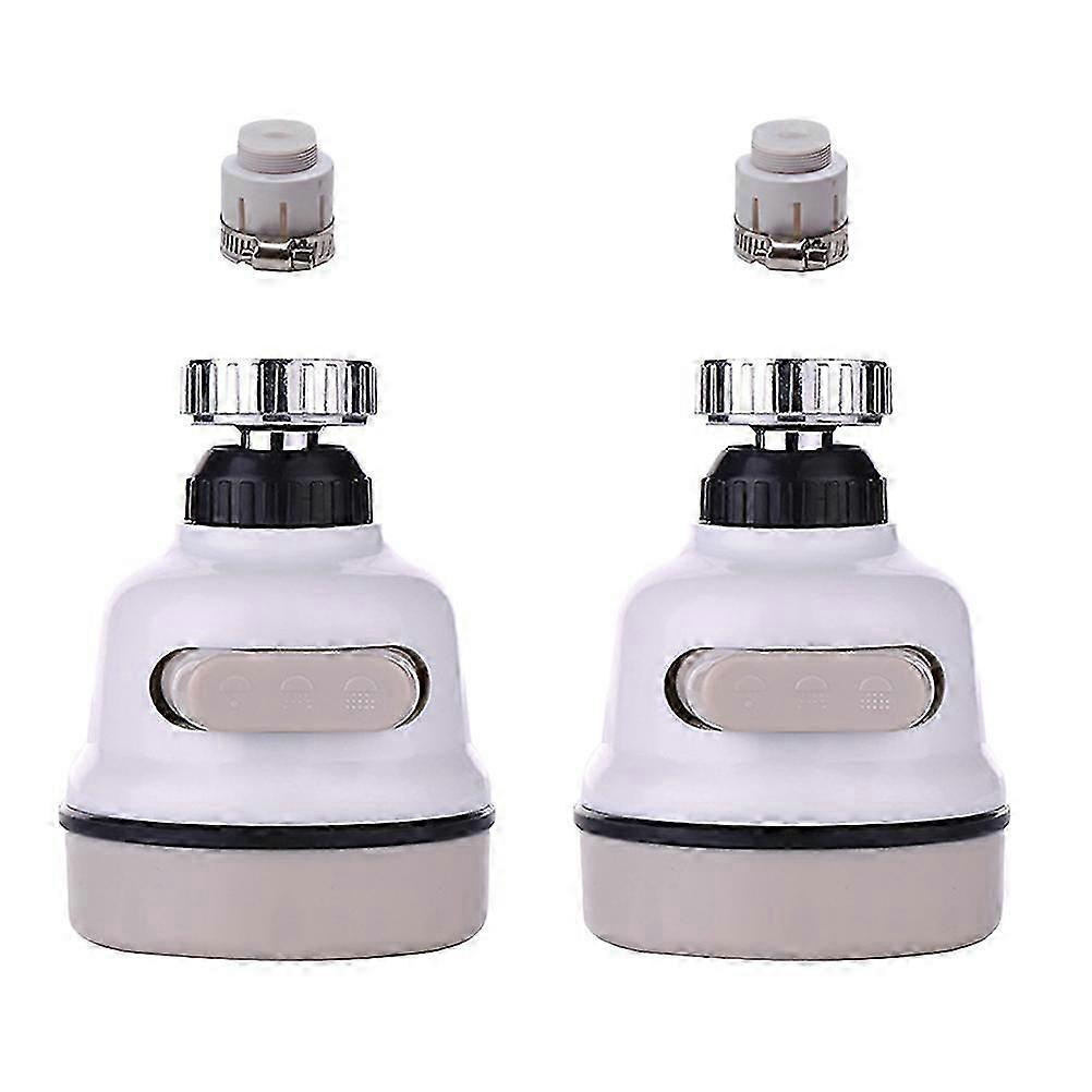 Faucet Head Water Saving Faucet Sprayer Splash-Proof Filter for Kitchen 2Sets