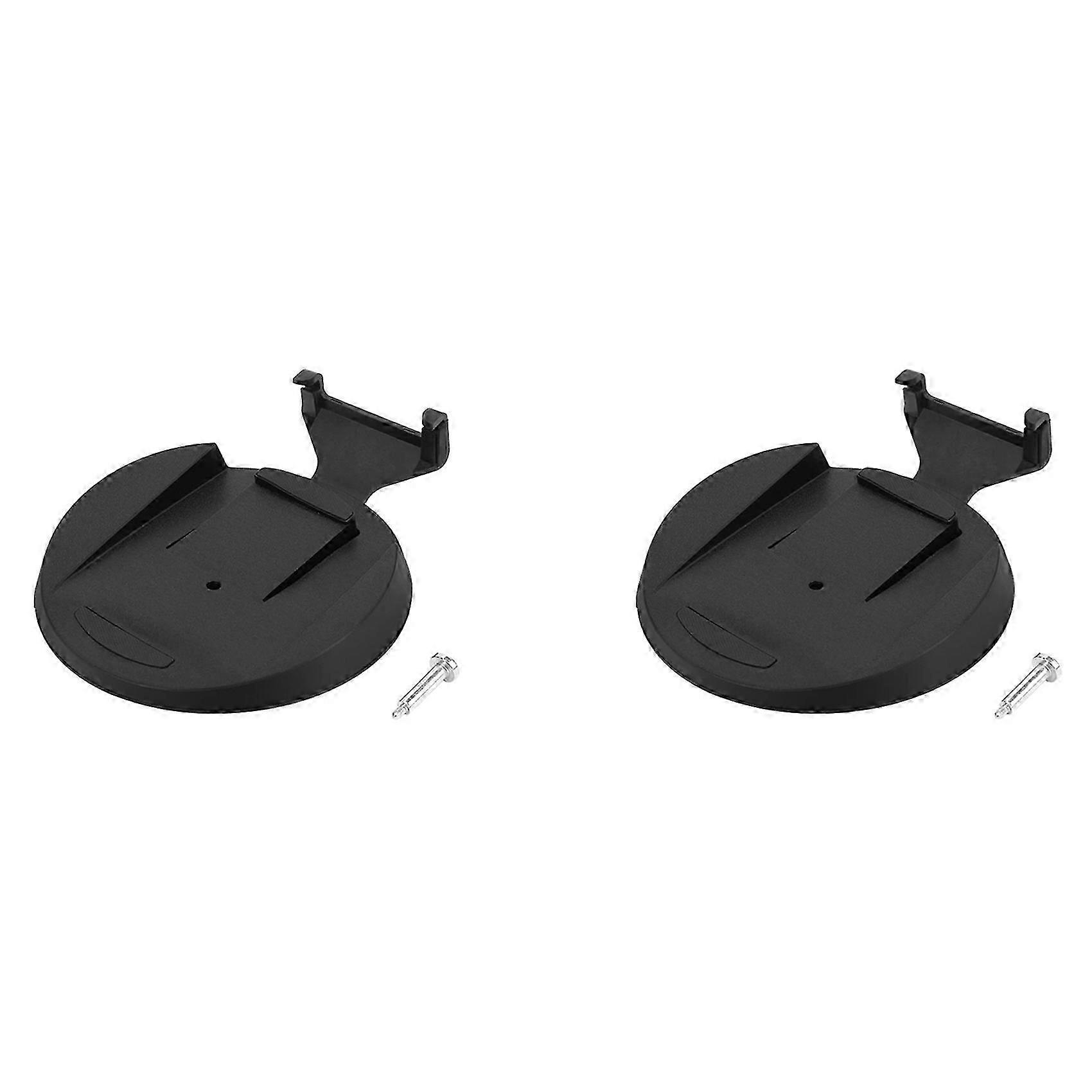 2X compatible with PS5 Disc Edition Vertical Stand with Fixing Screws, Console Base Support Bracket compatible with PS5 Gaming Console