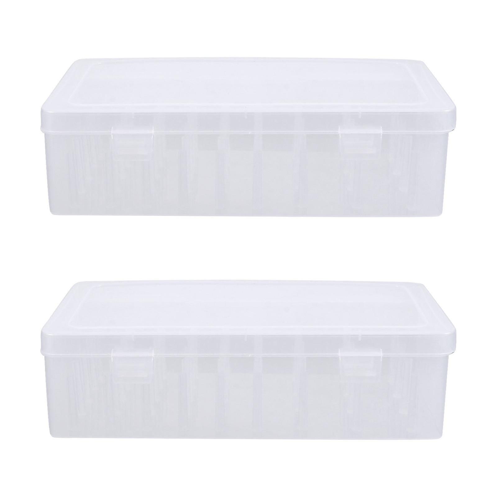 Embroidery Thread Boxes Sturdy Storage Organizer for Thread Spools 4Pcs