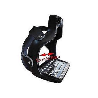 2x Reitsteigbügel, Pferdesattel Steigbügel, Professioneller Aluminium English Reitschutz Sattel für den Reitsport