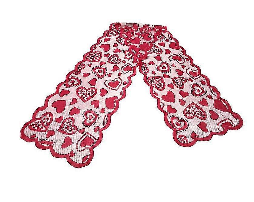 Tablecloth Love Pattern for Valentine's Day