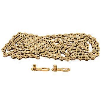 11 Speed Bicycle Chains High Carbon Steel Bike Chains for Mountain Road Bike Titanium Gold