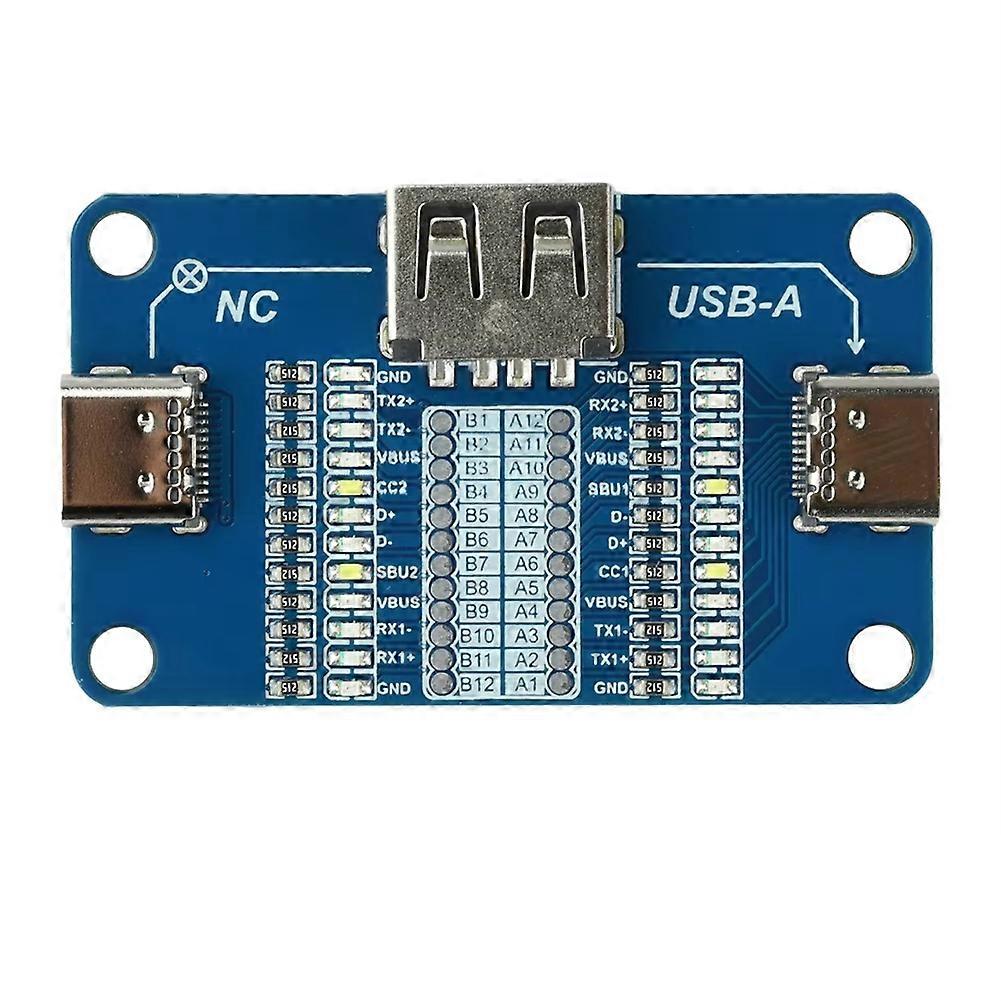 Wire Detection Module USB A to Type C/Type C to Type C Multi Interface Fast Charging Cable Analyzer with LED Indicators