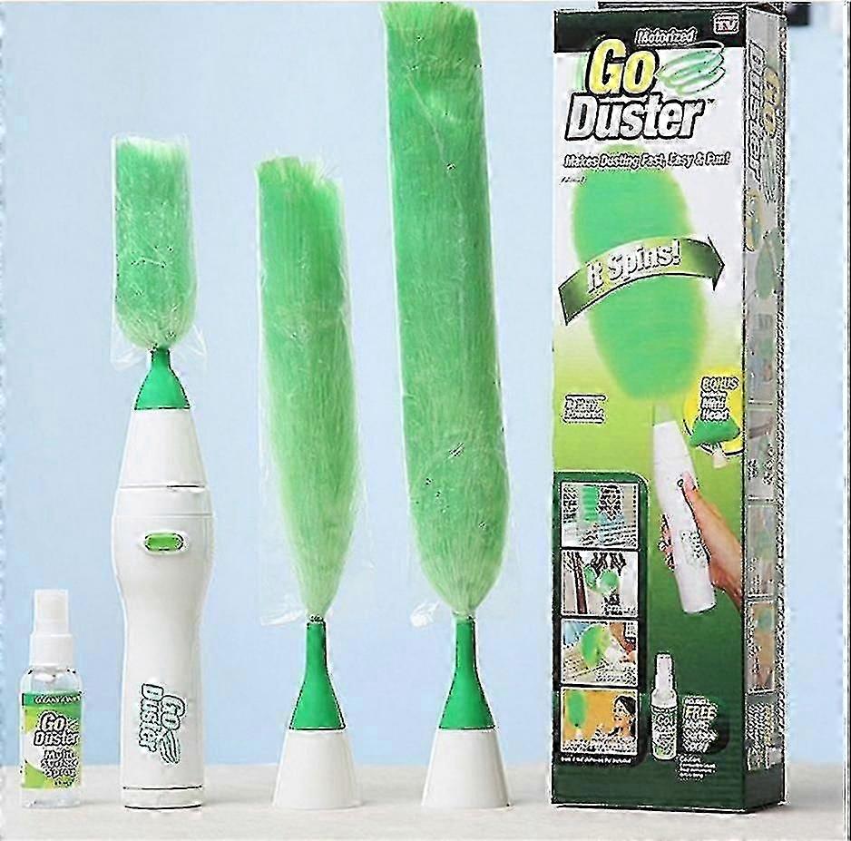 Electric Go Duster for Home Cleaning with Multi Function Motorized Spins