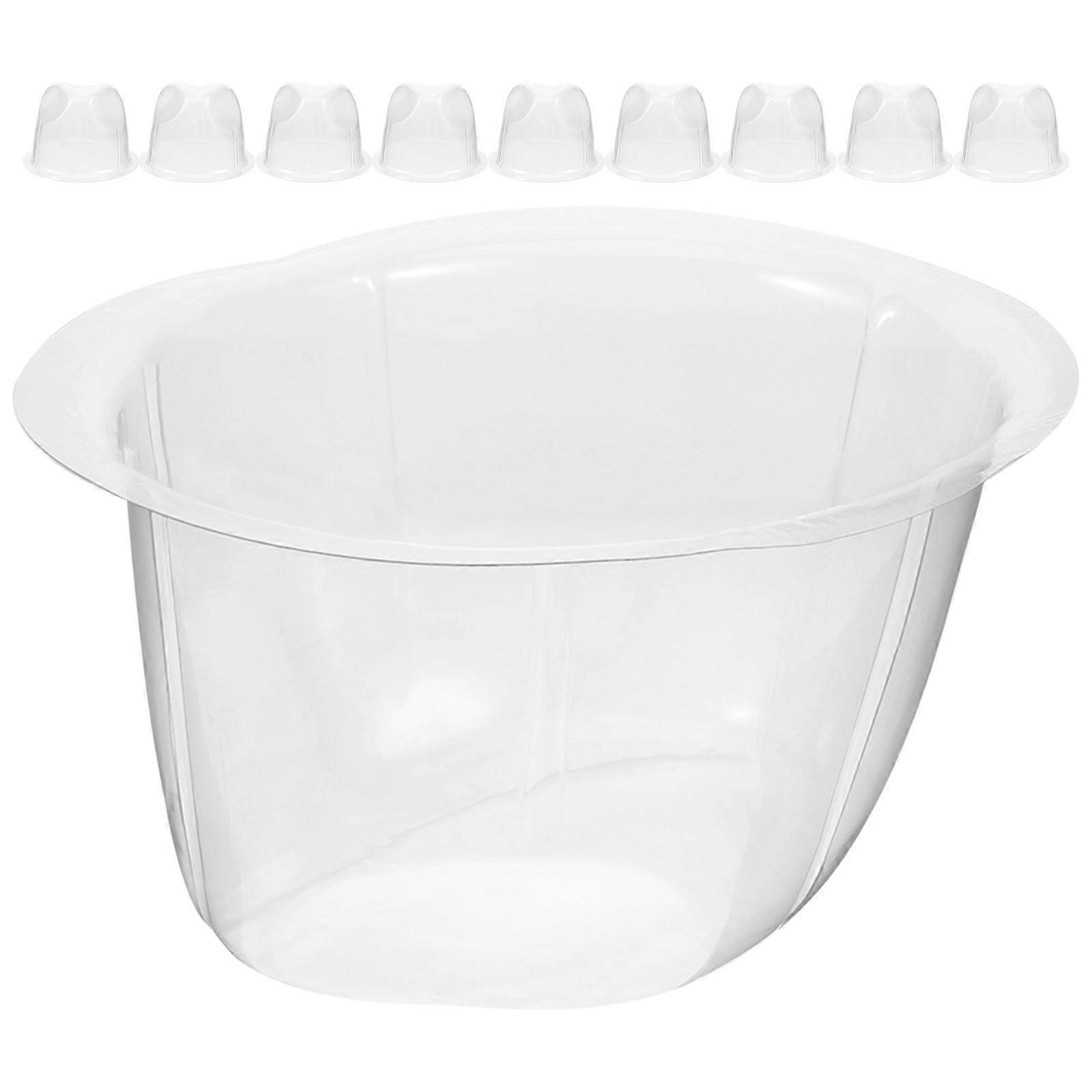 Plastic Caps Holders Hat Display for Caps 10Pcs White PVC Material