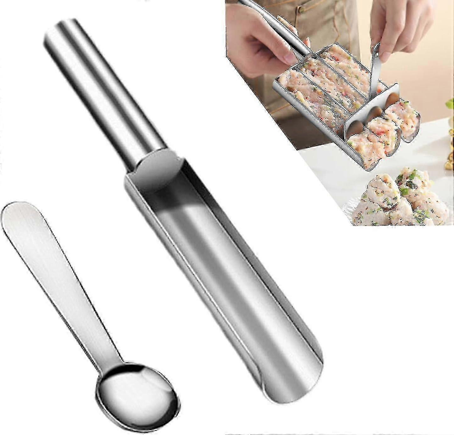 Ergonomic Stainless Meatball Maker