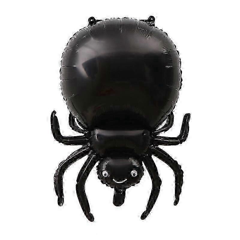 Reusable Foil Spider Balloon Black