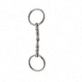 For Horses: Single-Jointed Loose Ring Snaffle Bit, 2 Sizes
