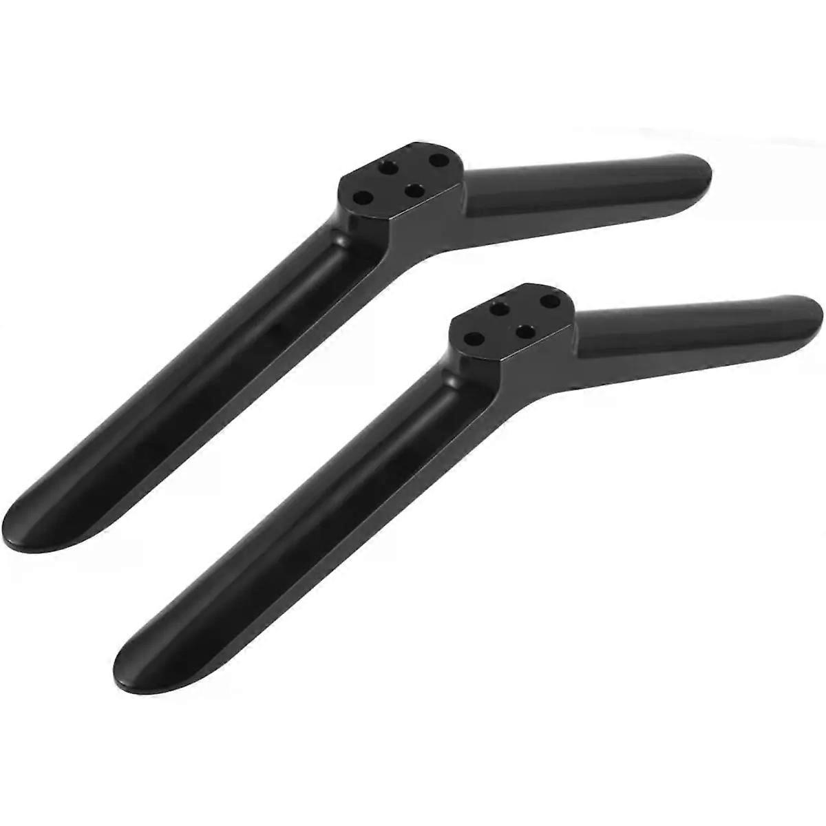 Base Stand Legs 2pcs Universal Plastic 22.5cm Black Support