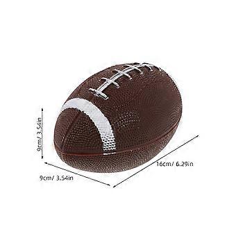 Youth Inflatable Rugby Ball for Outdoor Football Training Soft PVC