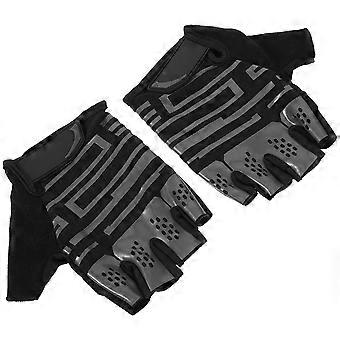 Half Finger Gloves Summer Cycling Gloves for Riding 1Pair Breathable Black