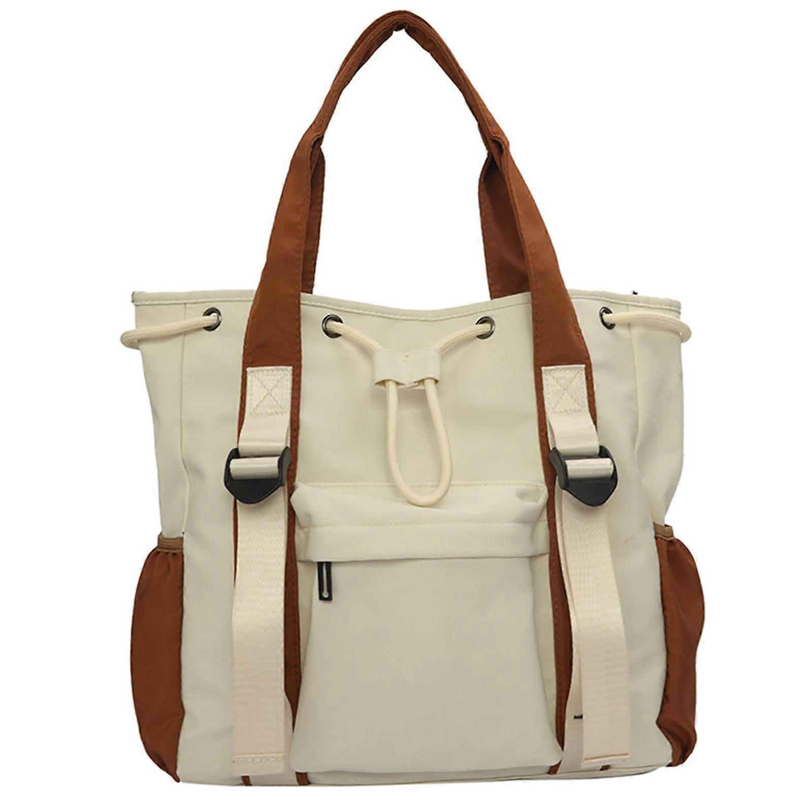 Large Capacity Sailcloth Shoulder Bag