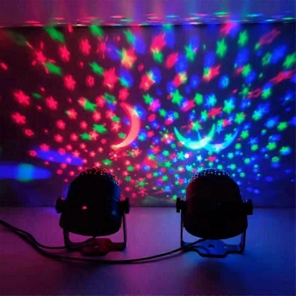 USB-Powered Sound-Activated Disco Light