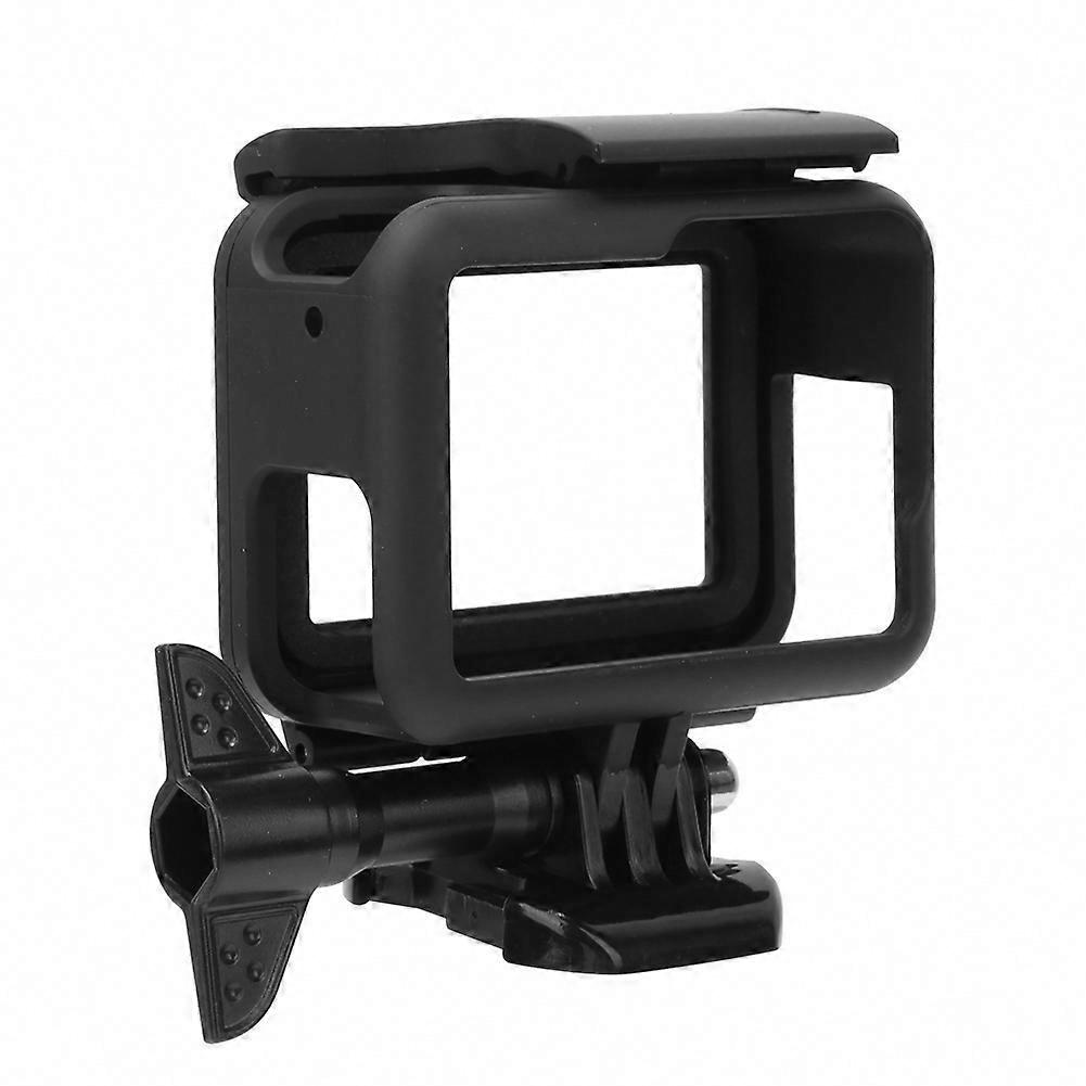 Protective Frame Case Shell Compatible with GoPro Hero 5/6/7 Action Camera with Base and Screw