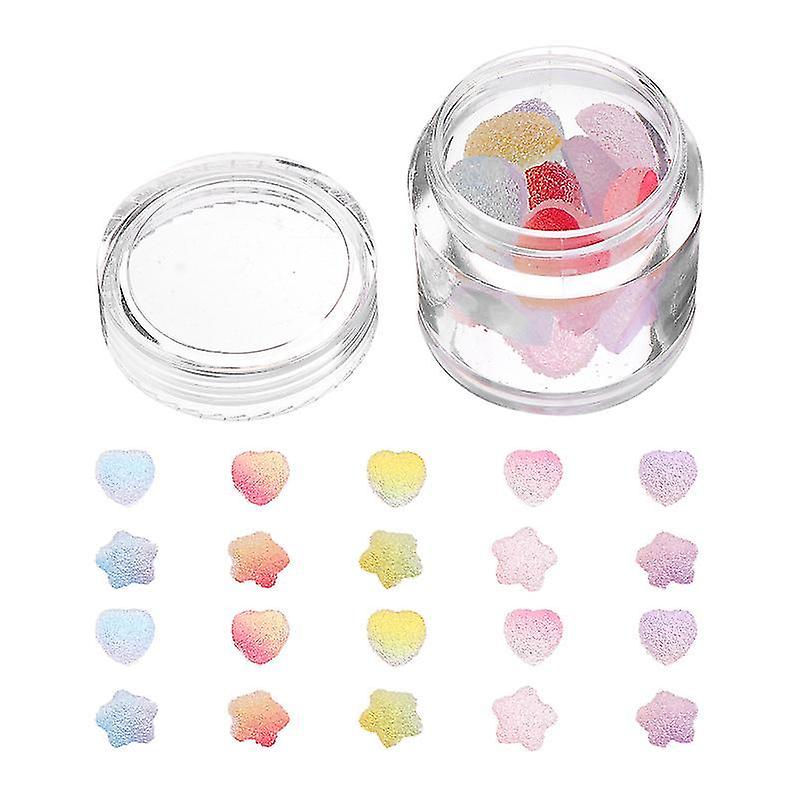 1X1cm Assorted Color Refrigerator Magnets 60pcs Nail Art Slices Diy Phone Case Decoration Delicate N