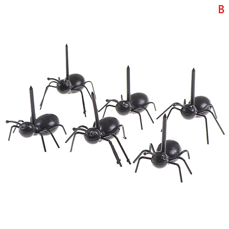 Mini Ant Food Holder Fork Fruit Plastic Easy Decoration Kitchen Dessert Decor