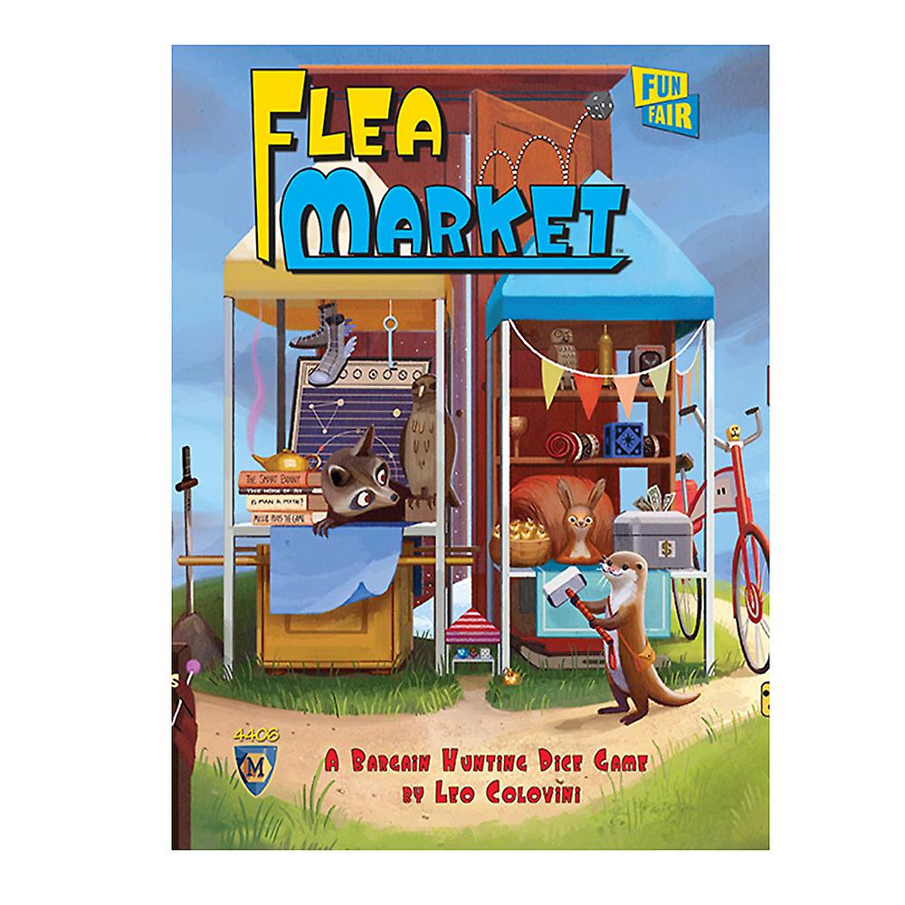 Flea Market A Bargain Hunting Dice Game 3 to 5 Players Ages 8 Years and Up