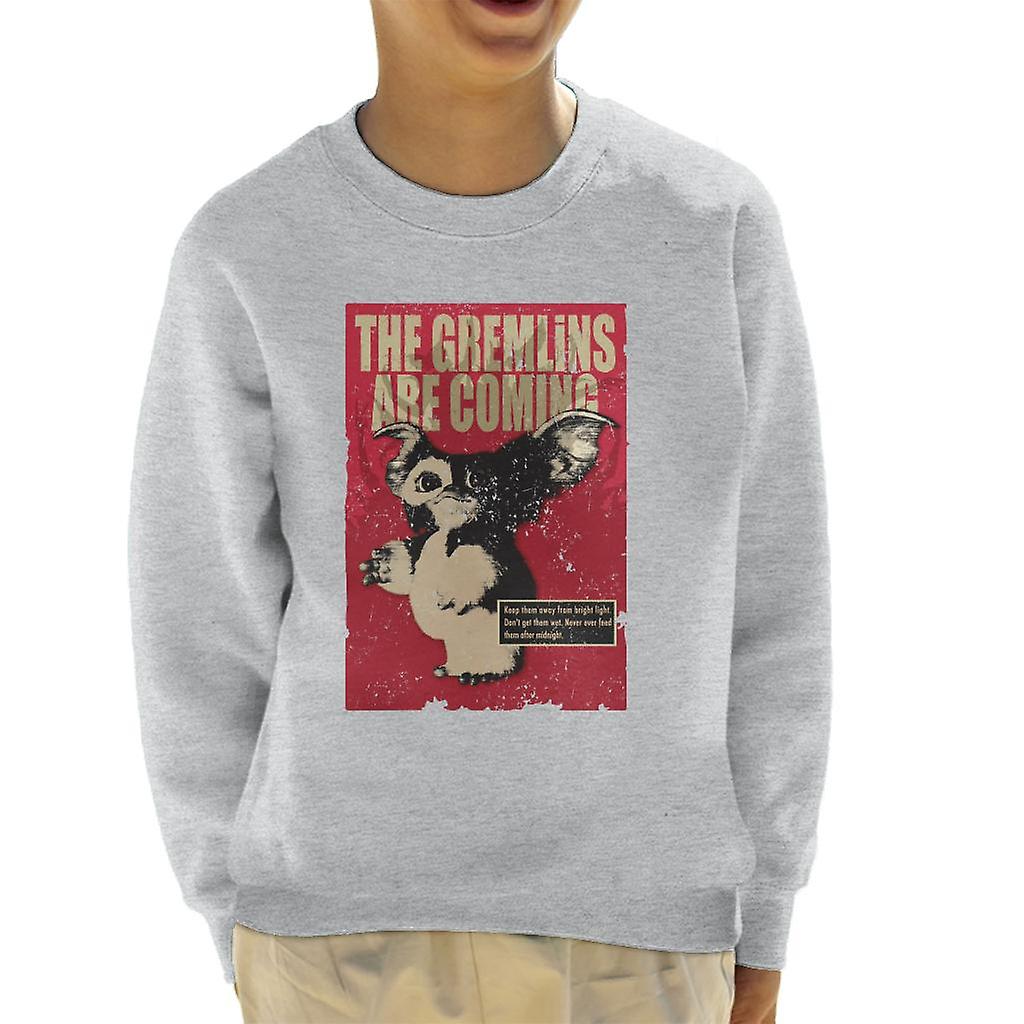 Gremlins Gizmo They Are Coming Kid's Sweatshirt