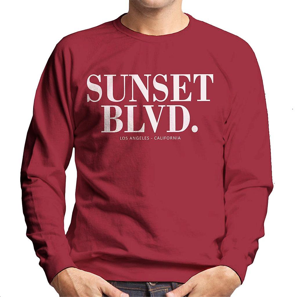 Sunset Blvd menns Sweatshirt