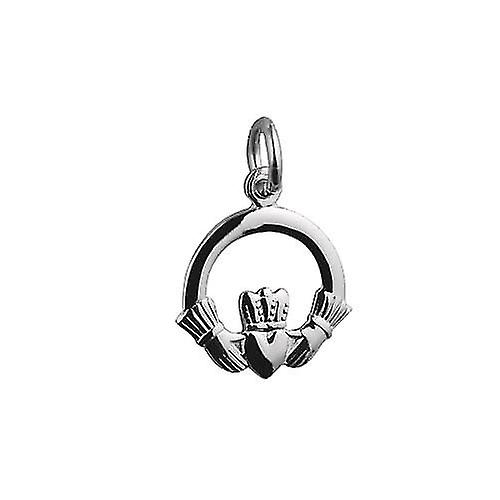 Silver 15mm Claddagh Pendant or Charm