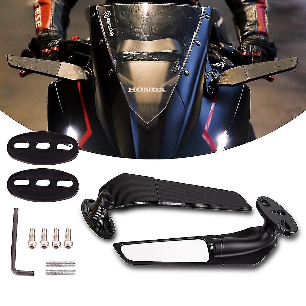 For Gsxr 1000 750 600 Gsx650f Gsx-r Cycle S Modified Wing Rotating View Bike