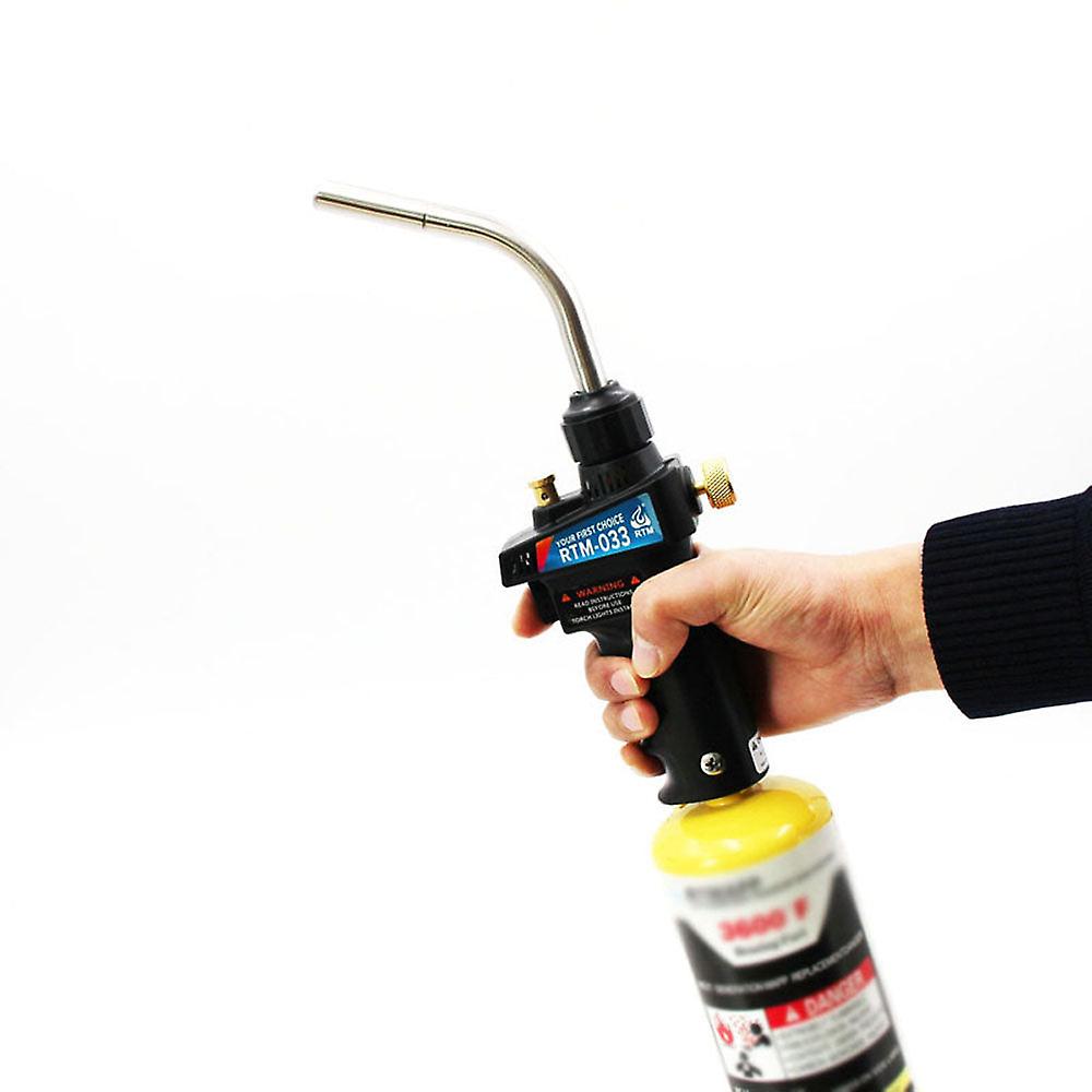 Mapp Electronic Ignition Welding Torches Flames Adjustable Brazing Tool With Flames Lock And Children Safety Lock Function