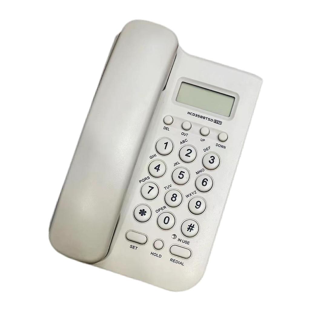 Klassisk fastnettelefon Desktop Kablet telefon Big Button Telefon