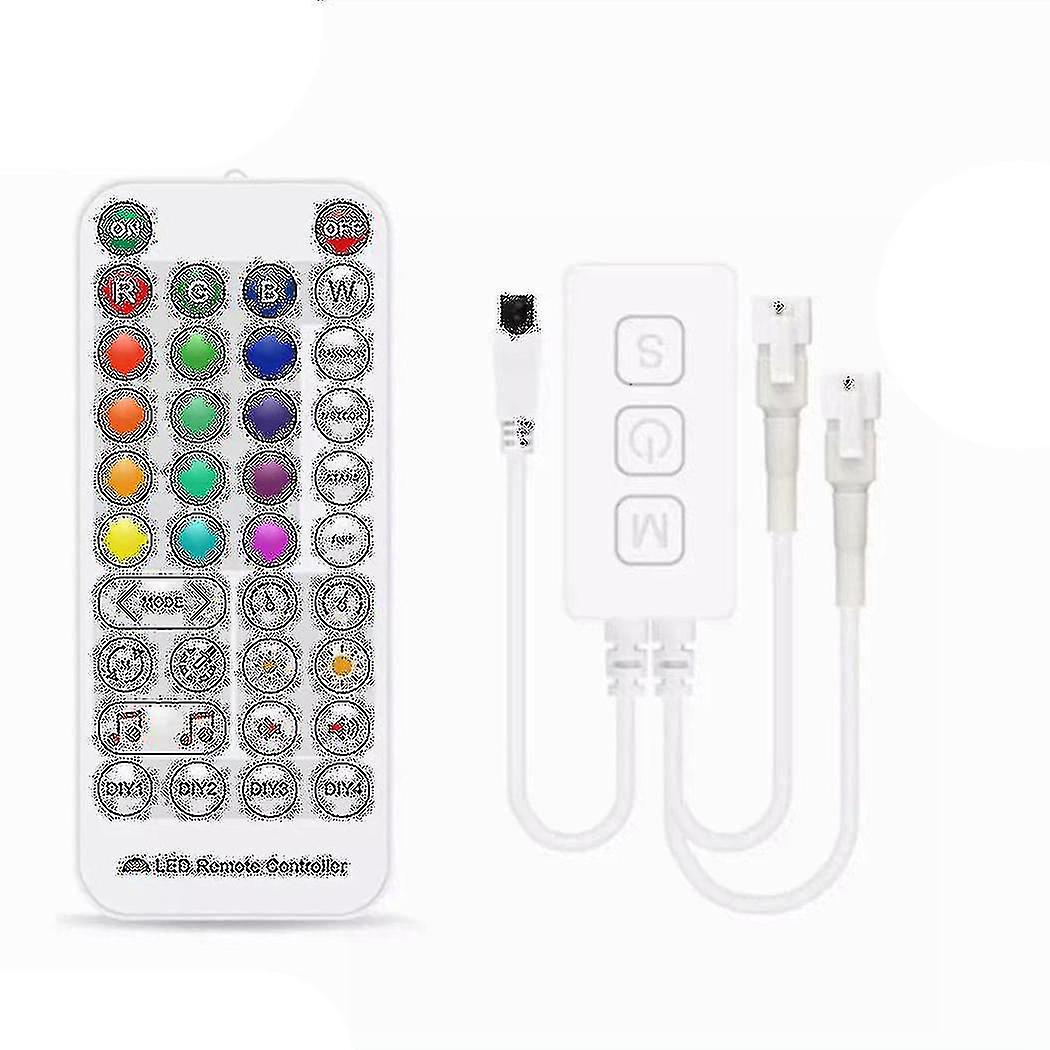 Sp511e Wifi Music Led Controller för Ws2812b Ws2811 Adresserbar Pixel Rgb Led Strip Output Smart Vo