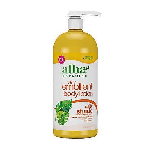 Alba Botanica 天然润肤身体化妆水日常色泽 SPF 15,32 液量盎司