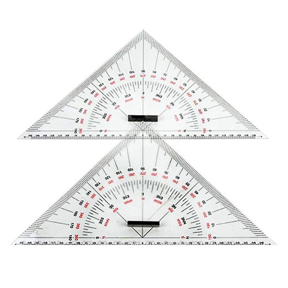 Chart Drawing Triangle Ruler For Drawing 300mm -scale Triangle Ruler For Distance Measurement Teach