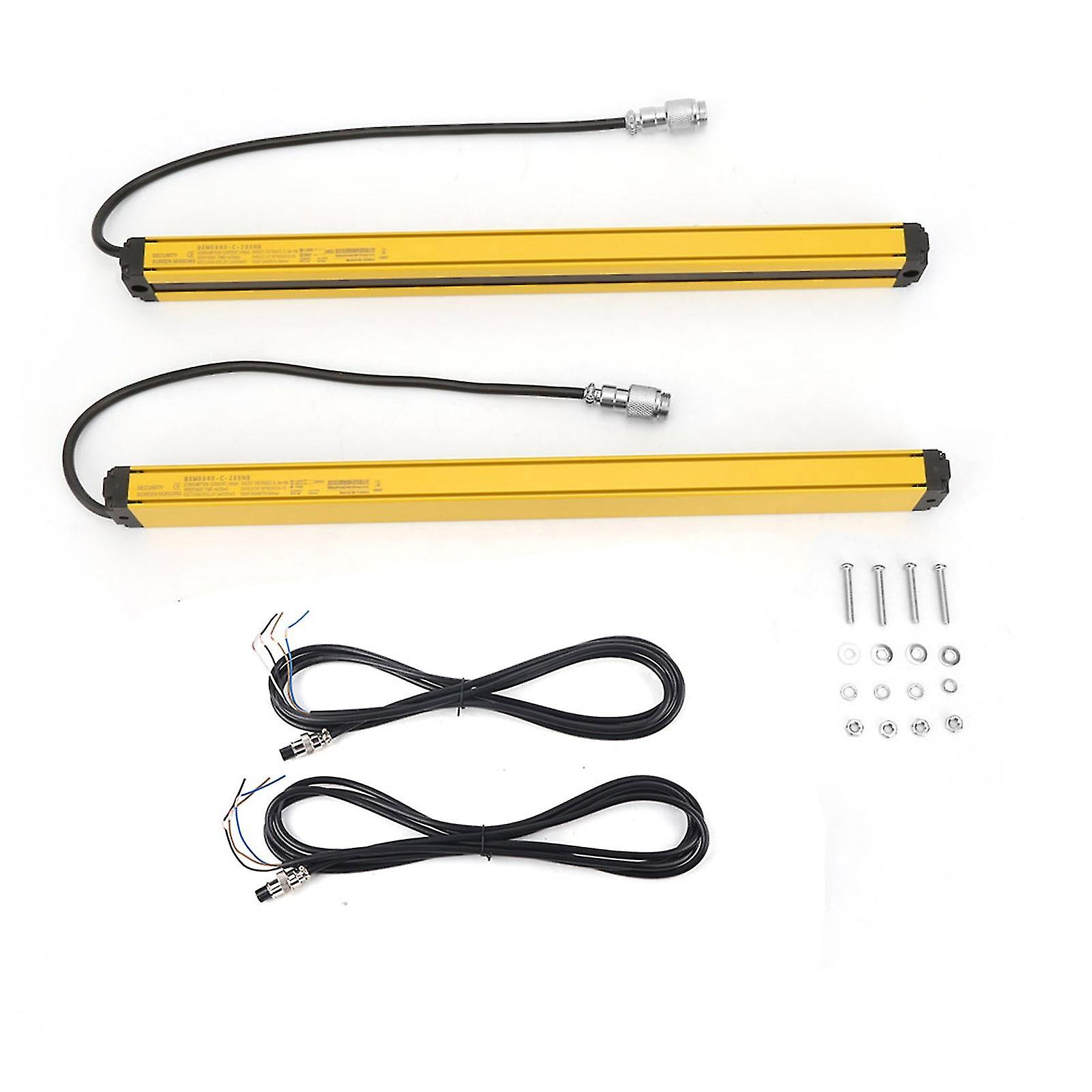 Light Curtain Sensor Switch Safety Light Grating Security Device(8 Beams Bem0840-c-280nb)