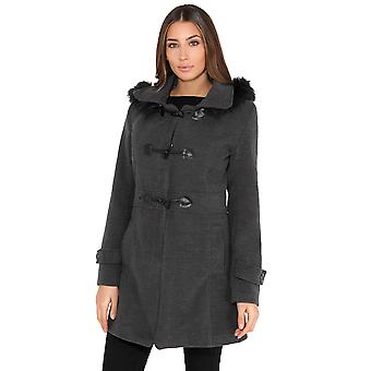KRISP con capucha Rockabilly Duffle Coat