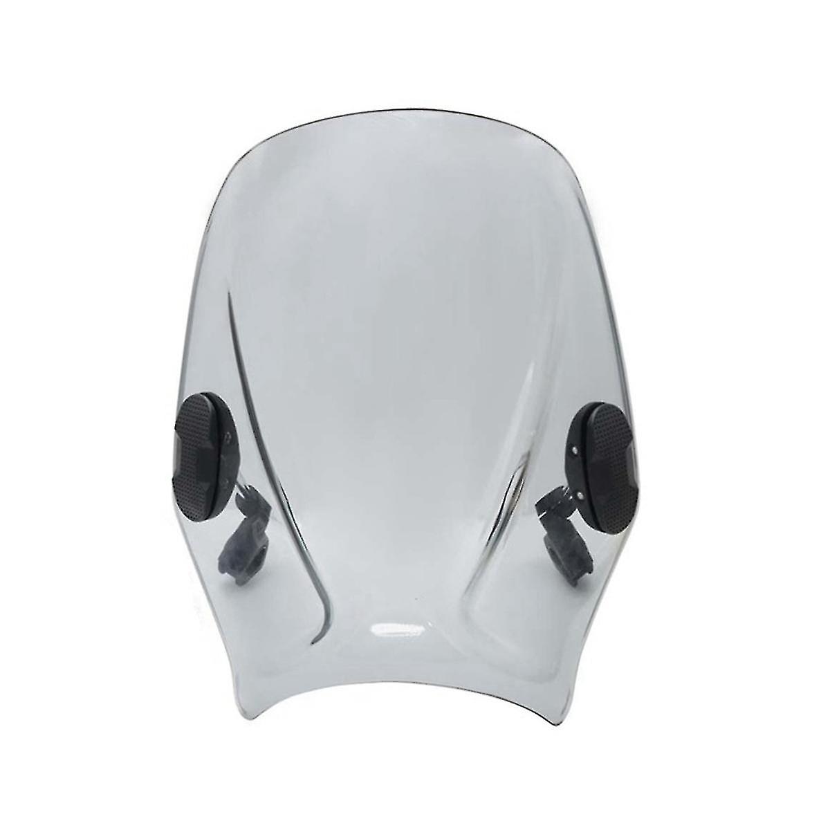 Motorcycle Windshield Wind Shield Deflector For /meteor/classic 350 500 Interceptor 650(gray)